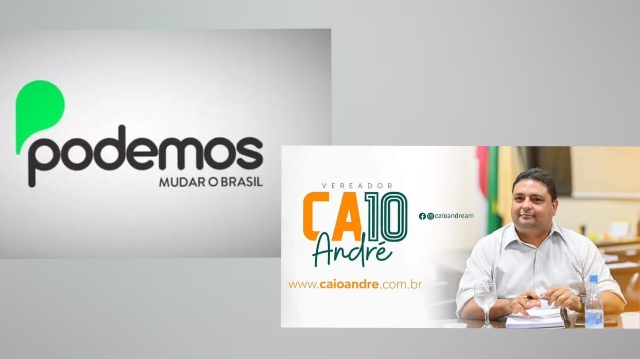 Caio André assume comando do Podemos em Manaus Portal do Castelo