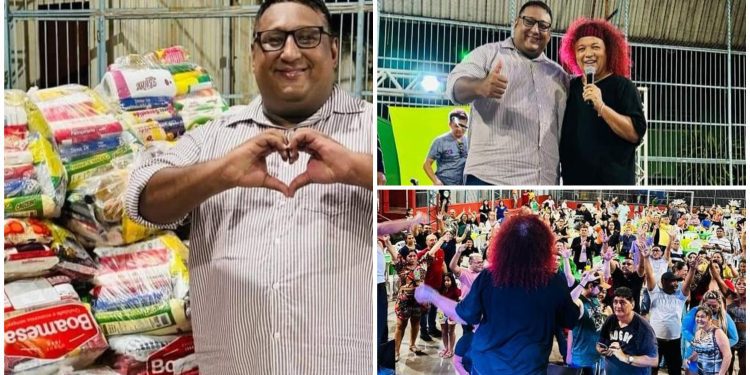 Vereador Ivo Neto Comemora aniversário com festa solidária na comunidade da zona Sul