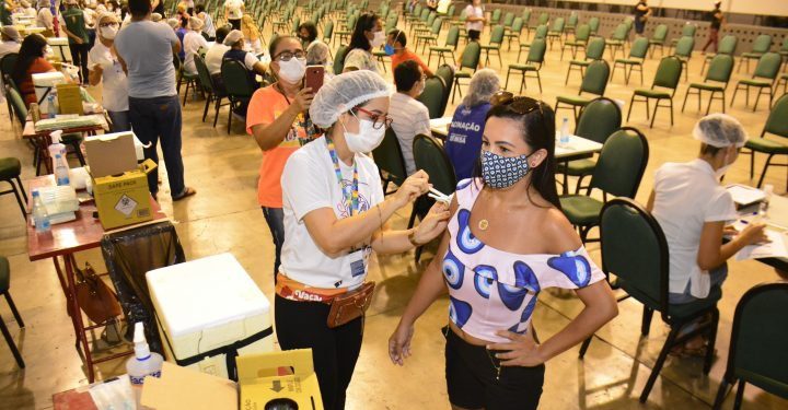 Ponto de vacinação do Studio 5 encerra atividades nesta quarta-feira, 31/8