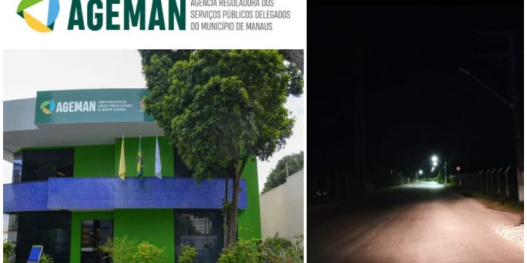 Ageman dá prazo de 48 horas para ManausLuz restabelecer iluminação pública no Distrito Industrial