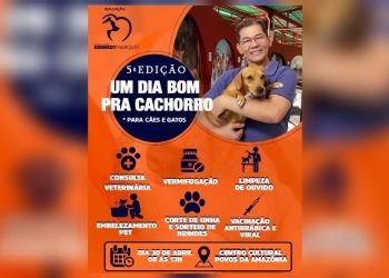 “Um dia bom pra cachorro” evento idealizado pelo vereador Kennedy Marques chega a sua 5ª edição