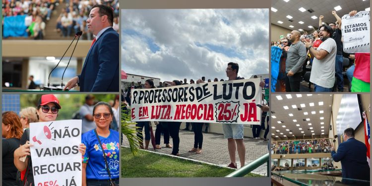 Greve da educação: Deputado Wilker Barreto cobra que Governo do AM mantenha reunião com os professores para negociar reivindicações da categoria, marcada para próxima quinta-feira, 25
