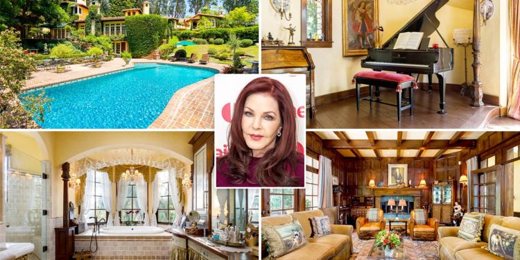 Mansão onde filha de Elvis Presley viveu em seus últimos dias está à venda por R$ 22,1 milhões