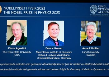 Três Pesquisadores Ganham o Prêmio Nobel de Física por Estudos com Pulsos de Luz