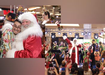 Parada Natalina espalha harmonia e amor no Shopping Grande Circular