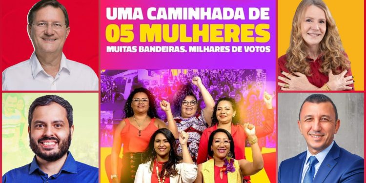“PT/PCdoB e PV” monta chapa fortíssima de Vereadores de Manaus para 2024, com nomes de peso como da Bancada das Manas, José Ricardo, Vanessa Grazziotin, João Tayah e Sassá da Construção