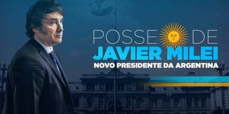 Presidente Argentino Javier Milei Assume o Cargo com Demonstração de Força Popular