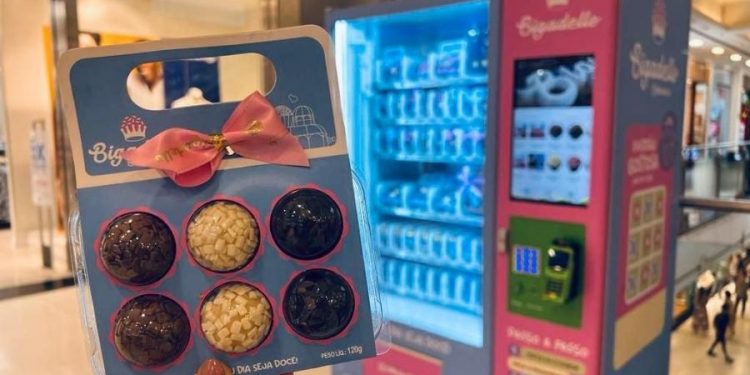 Bigadello Lança Máquina Inovadora de Venda Automática de Brigadeiros