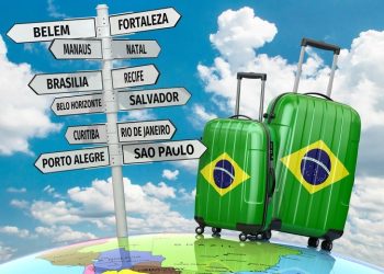 Turistas Estrangeiros Impulsionam Economia Brasileira com Recorde de US$ 6,9 Bi