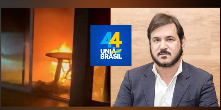 Pega Fogo em Pernambuco Casa de Antônio Rueda, novo presidente nacional do União Brasil 44