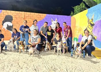 Kennedy Marques participa de inauguração de praça pet no Dom Pedro