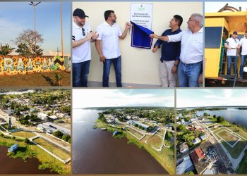 Em Maraã, Wilson Lima entrega orla revitalizada com nova academia ao ar livre e espaços de lazer