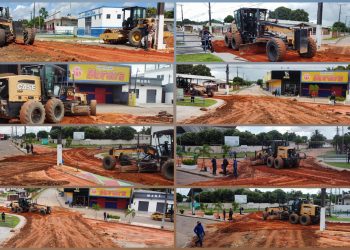 Infraestrutura e Recapeamento de Vias na Cidade de São Sebastião do Uatumã-Am