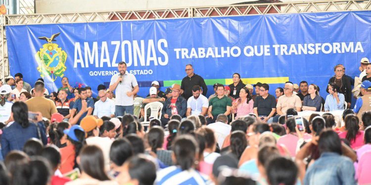 Governador Wilson Lima inaugura iluminação pública de LED em Jutaí e Fonte Boa