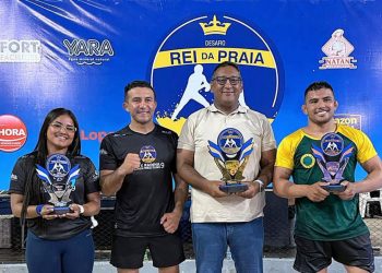 Esporte na Periferia Liderado pelo Vereador Ivo Neto é campeã por equipe do Desafio Rei da Praia 2025