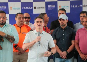 Prefeito David Almeida inaugura maior base da Guarda Municipal e consolida presença da prefeitura na zona Leste