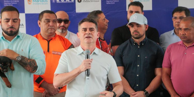 Prefeito David Almeida inaugura maior base da Guarda Municipal e consolida presença da prefeitura na zona Leste