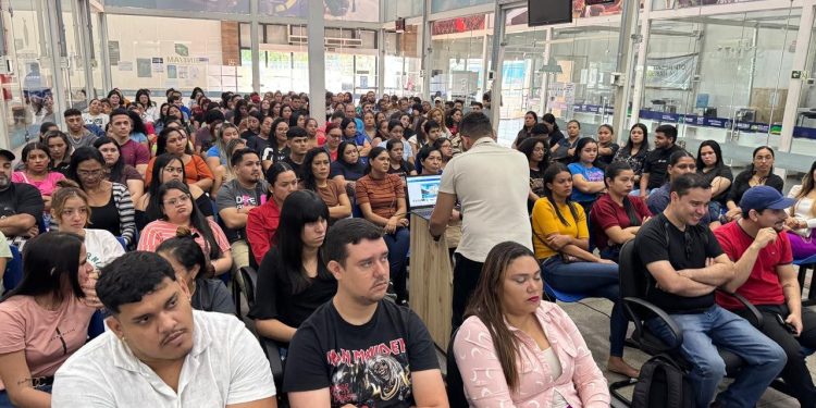 Sine Amazonas acompanha integração de 150 novos contratados em empresa do Distrito Industrial