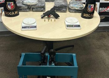 Polícia Militar do Amazonas apreende arma de fogo, maquinário para drogas e porções de maconha na zona sul Manaus