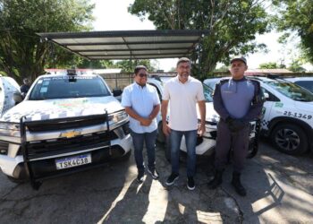 Governador Wilson Lima entrega sete novas viaturas e reforça a segurança em Tabatinga