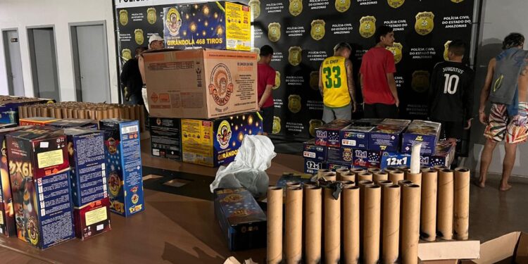 Forças de Segurança realizam a prisão de cerca de 40 pessoas e apreensão de adolescentes por apologia ao crime durante queima de fogos