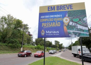 Prefeitura interdita trecho da avenida Coronel Teixeira para obra do complexo viário Passarão