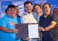 Prefeito Renato Junior assina primeira ordem de serviço no Executivo municipal e inicia revitalização histórica no loteamento Castanheira